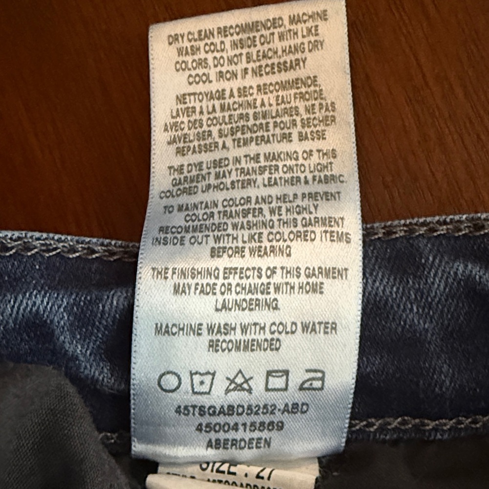 Joes Jeans Dark Blue Skinny Jeans SZ 27 - Picture 9 of 9